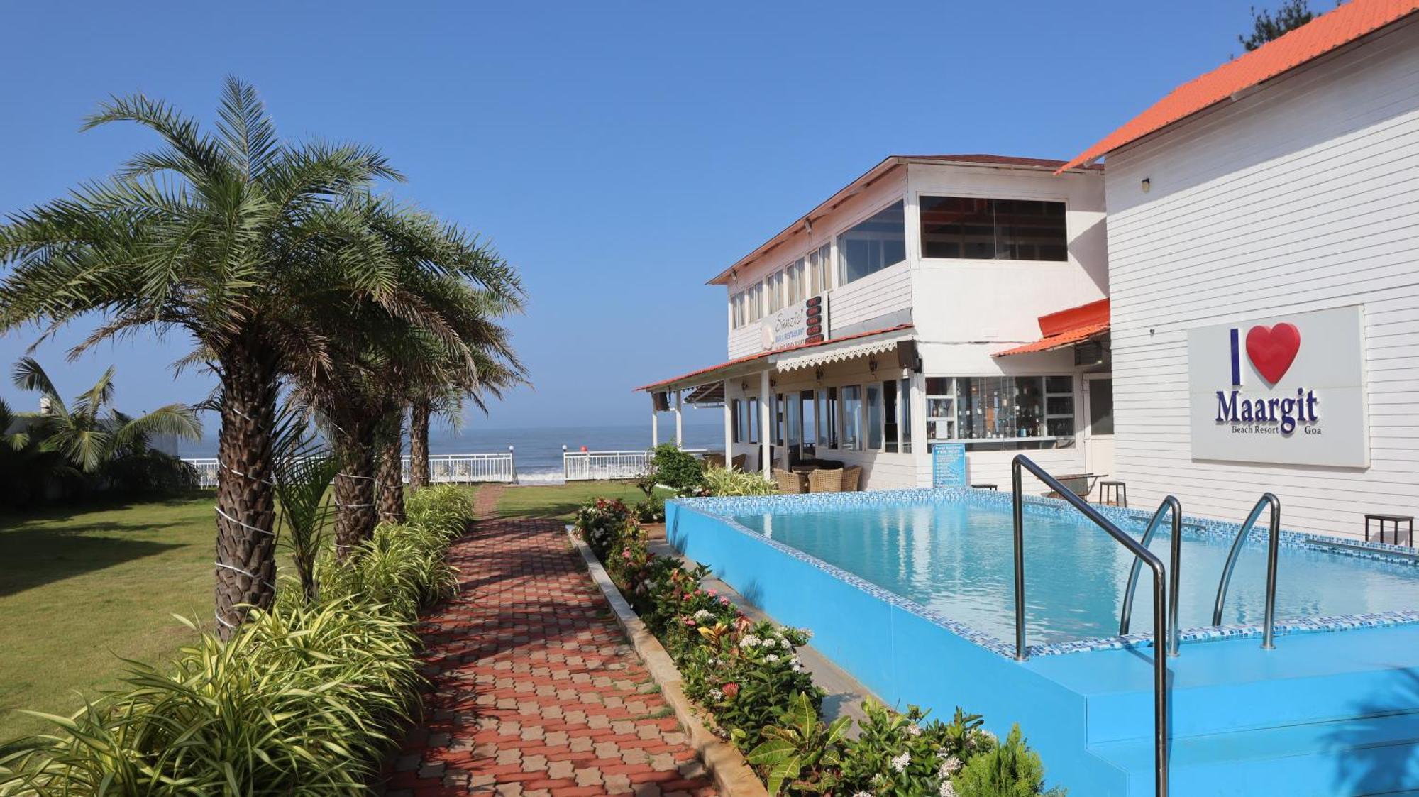 Maargit Beach Resort Mandrem Bagian luar foto